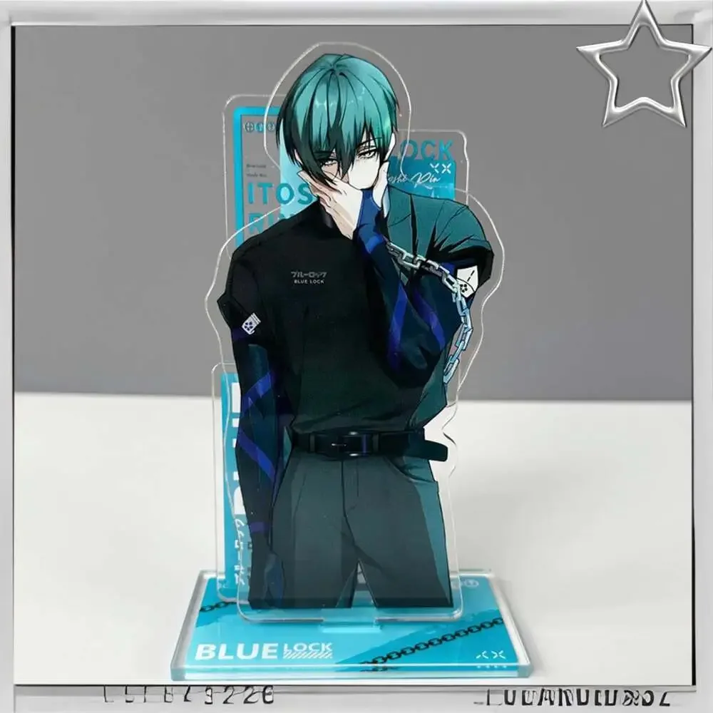 Blue Lock All Character Acrylic Layered Stand, 9.5X5.5X16Cm, 105G, Desktop